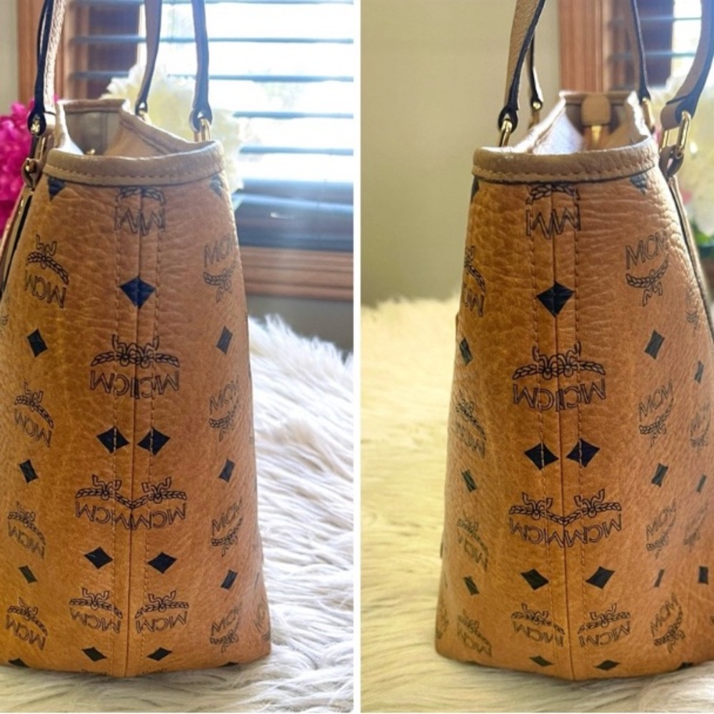 MCM Like New Large Tote Bag In Excellent Condition! - Picture 9 of 14